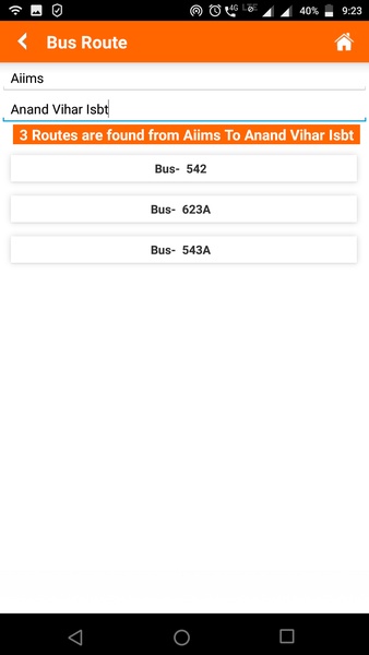 Delhi Metro DTC Bus Routes - Preview 1
