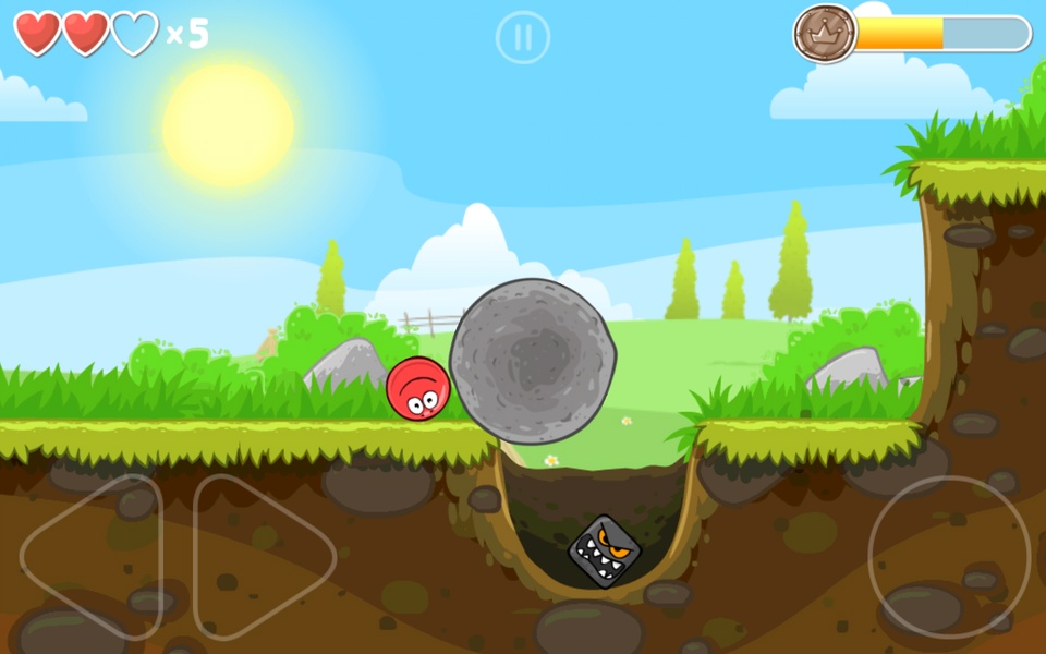 Plants Ball 5 - Red Ball Game para iPhone - Download