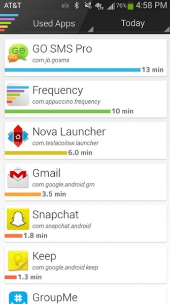 Frequency: App Usage Tracking - Preview 1