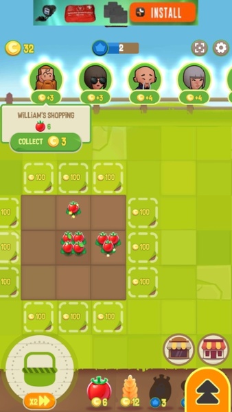 Merge Farm Jogo de fazenda versão móvel andróide iOS apk baixar