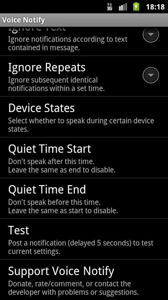 Voice Notify - Preview 3
