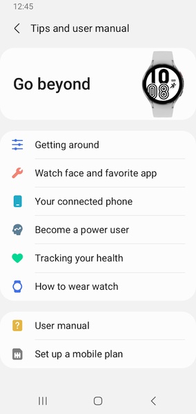 Galaxy Watch4 Plugin - Preview 4