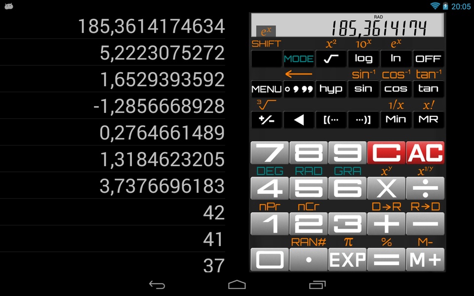 Calcandroid - Preview 1