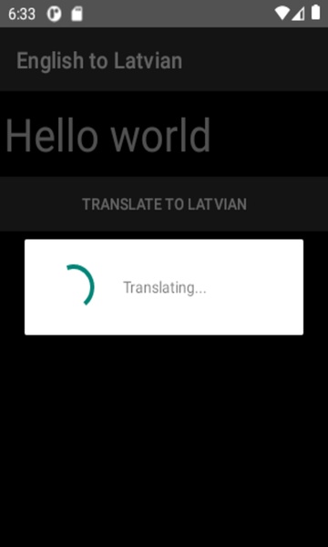 English to Latvian translator - Preview 4