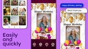 Birthday Photo Frame Maker screenshot 1