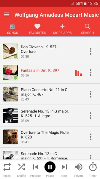 Wolfgang Amadeus Mozart Music - Preview 6