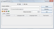 Google2SRT screenshot 1