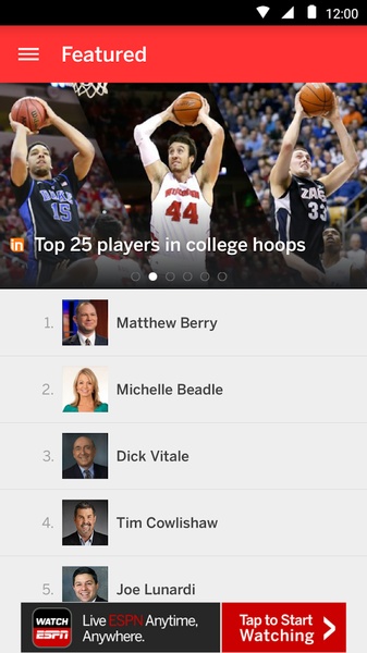ESPN Tournament Challenge - Preview 2