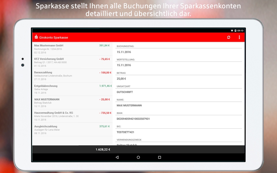 Sparkasse+ Tablet - Preview 3