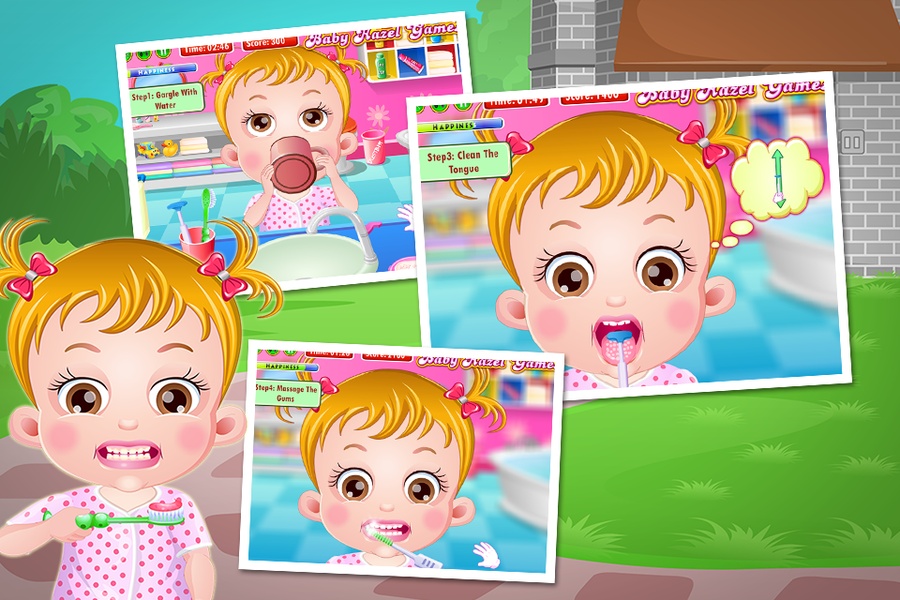 Baby Hazel Brushing Time - Preview 1