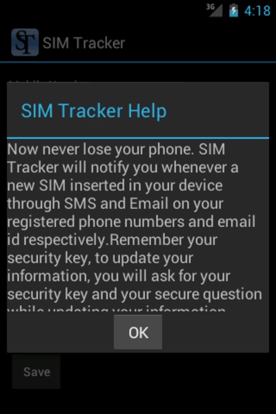 SIM Tracker - Preview 1