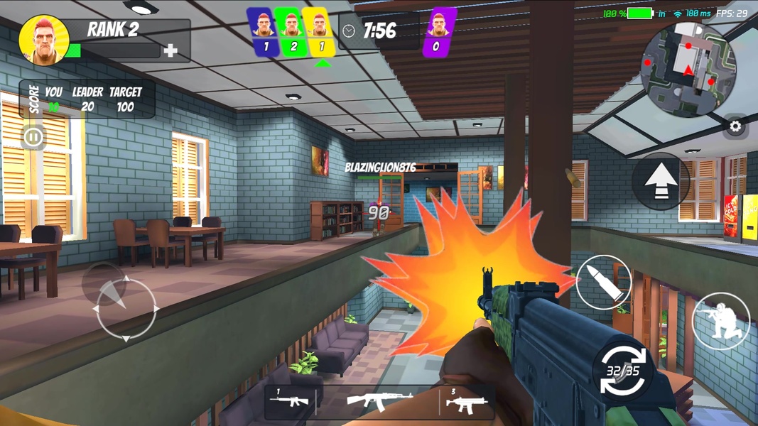 MG: Online Gun Shooting Games Gameplay (Android,IOS) 