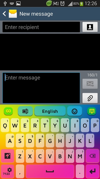 Color Keyboard HD Theme - Preview 5