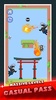 Ninja Dog Throwing Knife screenshot 2