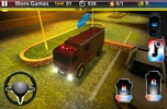 Truck Parking 3D: Fire Truck screenshot 6