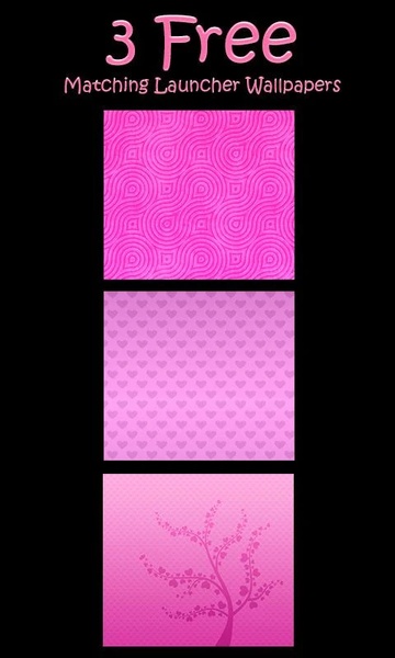Love Owls Pink GO SMS - Preview 5