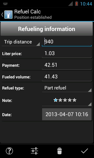 Refuel Calc - Preview 3