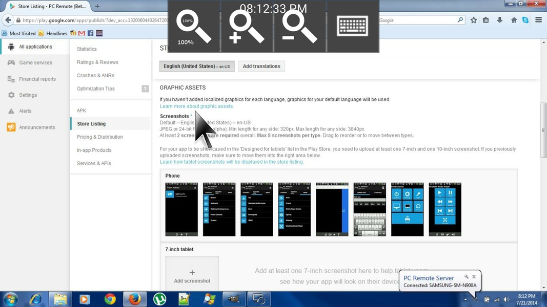 PC Remote (Beta) - Preview 3