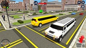 Car driving limousine car game screenshot 3