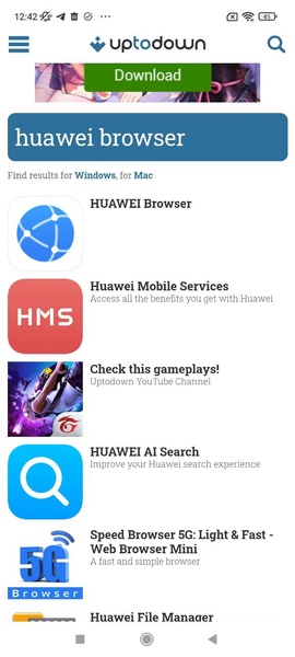 HUAWEI Browser - Preview 2