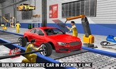 Sports Car Maker Factory: Auto Car Mechanic Games screenshot 22