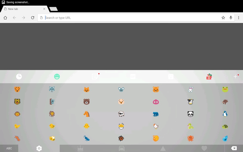 GO Keyboard White Theme - Preview 9