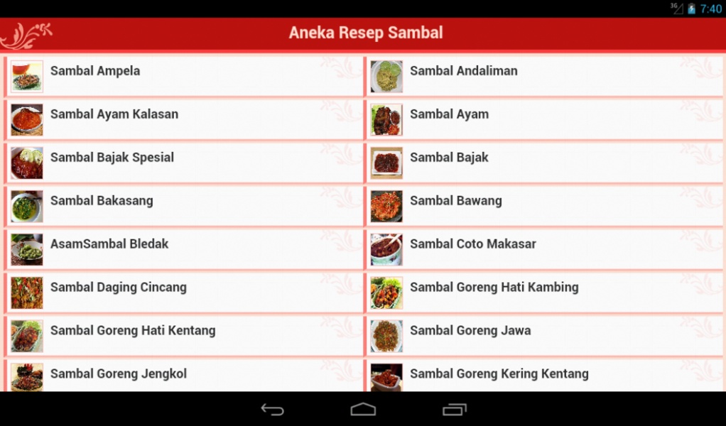 Resep Sambal - Preview 1