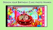 Birthday Cake Photo Frames screenshot 5