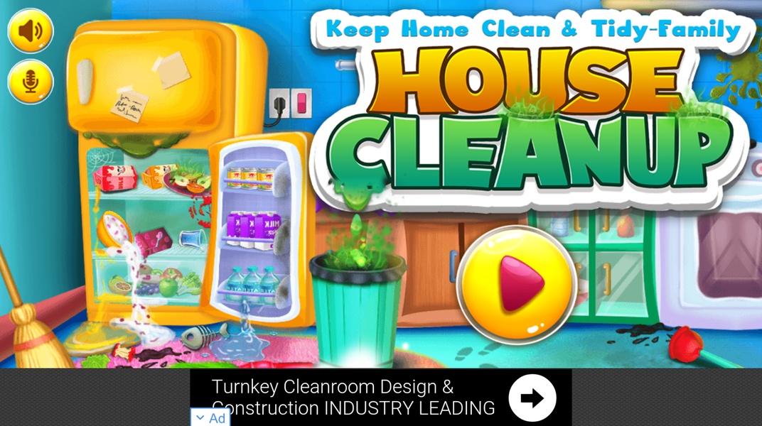 Keep Home Clean & tidy - Girls House Cleanup Game - Preview 1