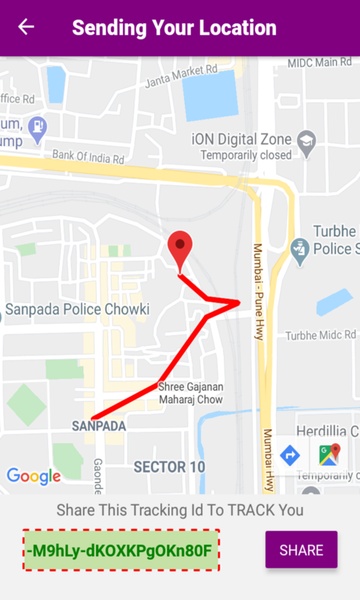 Trackolo - Live Location Sharing Like Food Delivery - Preview 1