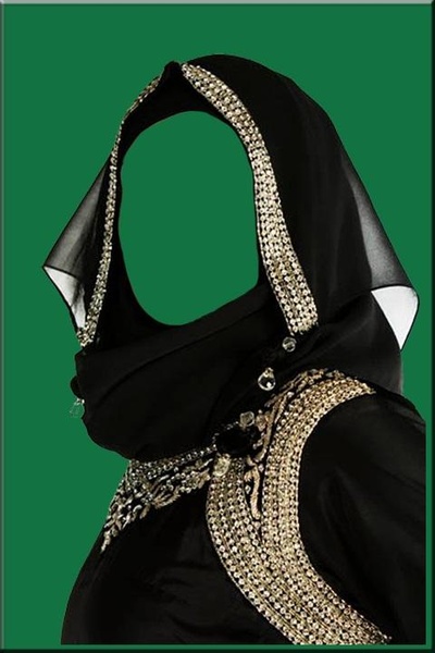 Hijab Fashion Photo Suit - Preview 4