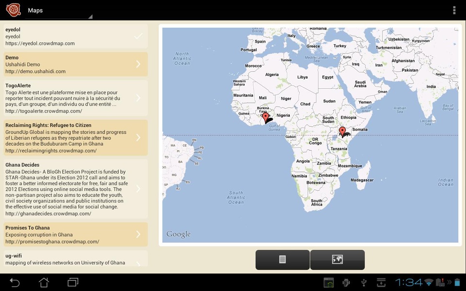 Ushahidi - Preview 3