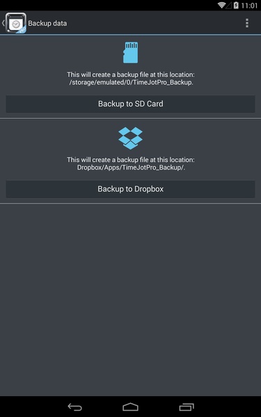TimeJot - Preview 3