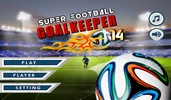 Super Football Goalkeeper 2014 screenshot 1