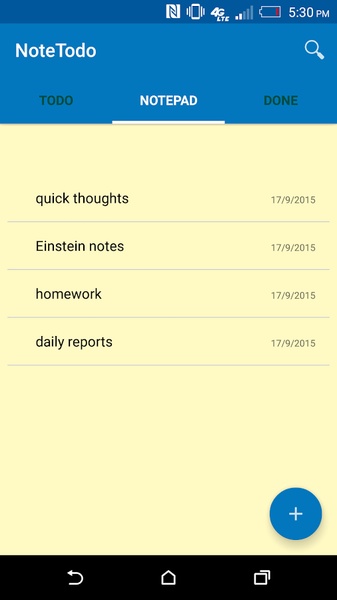 NoteTodo - Preview 2