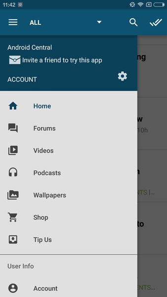 Android Central for Android - Preview 4
