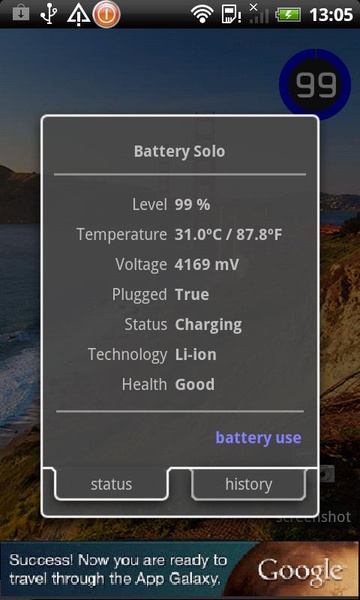 Battery Solo Widget - Preview 5