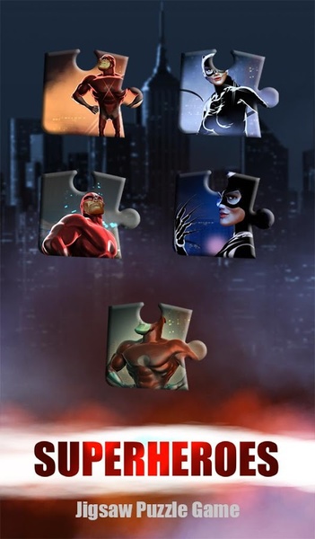 Superheroes-Jigsaw Puzzle Game - Preview 1