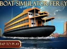 Boat Simulator Ferry screenshot 8