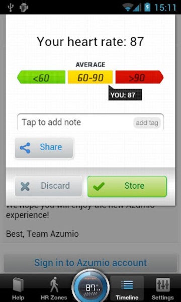 Instant Heart Rate - Preview 1