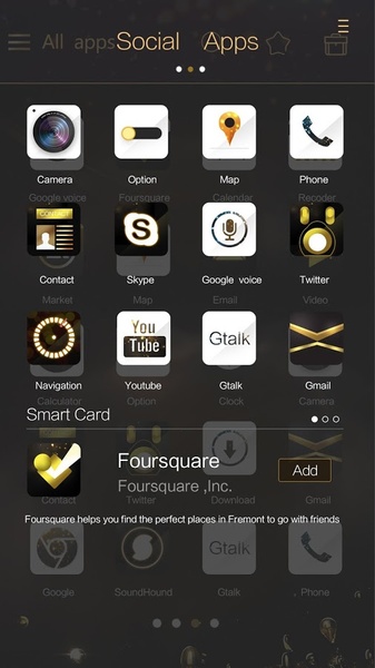 Gold Rush GOLauncher EX Theme - Preview 2