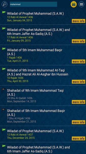 Islamic Calendar for Android - Download the APK from Uptodown
