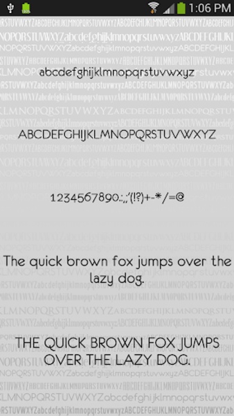 Clean Free Font Theme - Preview 4