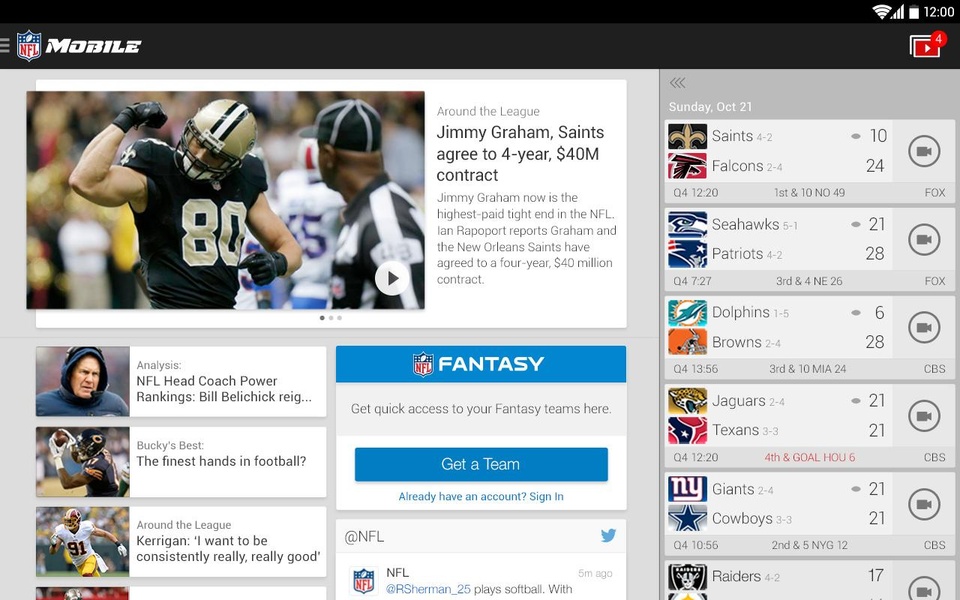 NFL App Download for Free - 2023 Latest Version