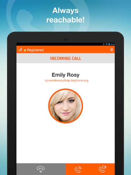 Linphone - Preview 4