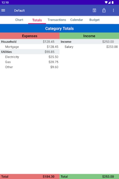 MoBill Budget - Preview 13