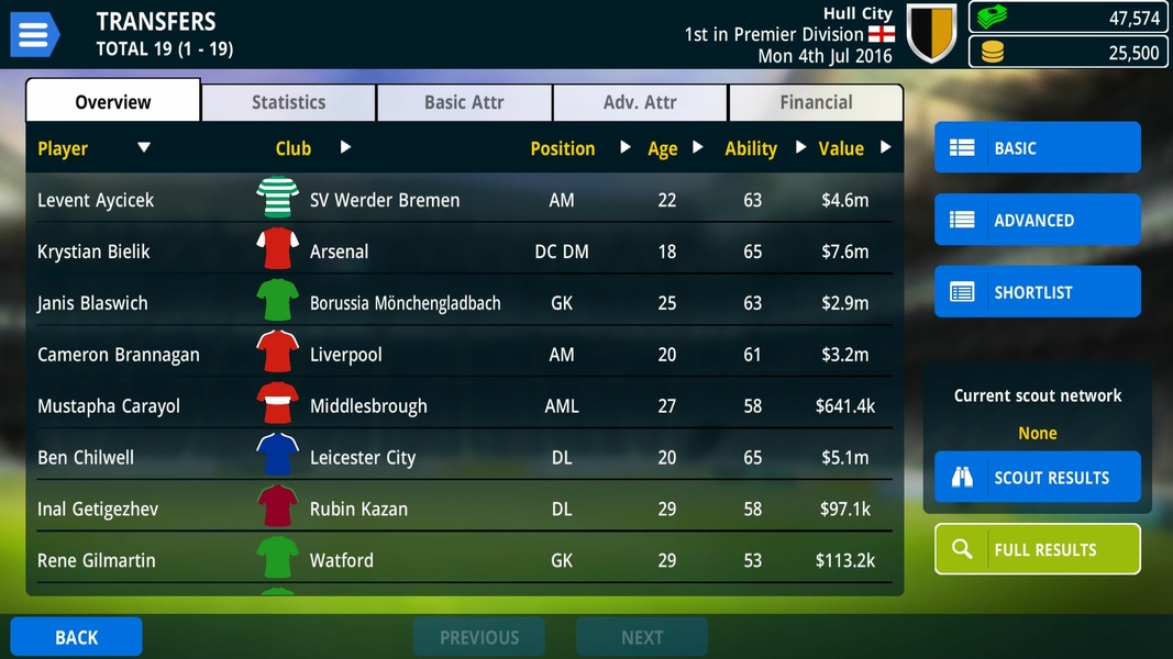 Championship Manager 17 for Android - Download the APK from Uptodown