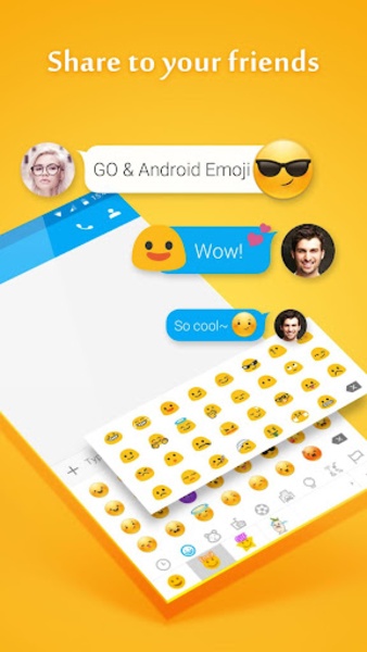 GO SMS Emoji Plugin(New) - Preview 2