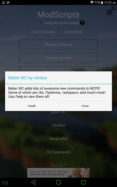 Mod Locator for MCPE - Preview 3