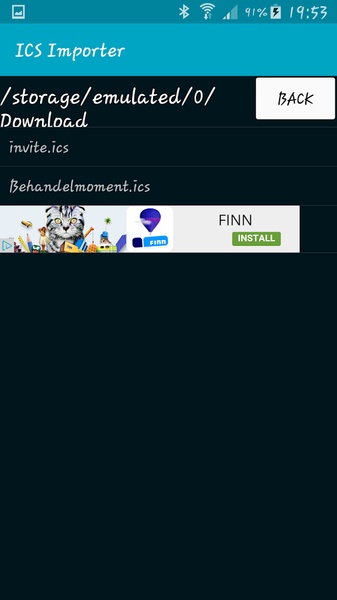 ICS Importer - Preview 2